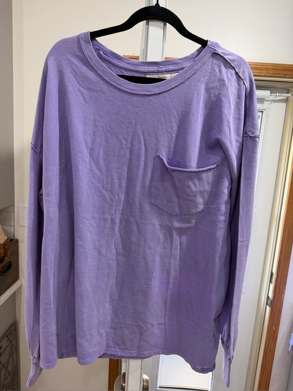 We The Free Lavender Crewneck Tee